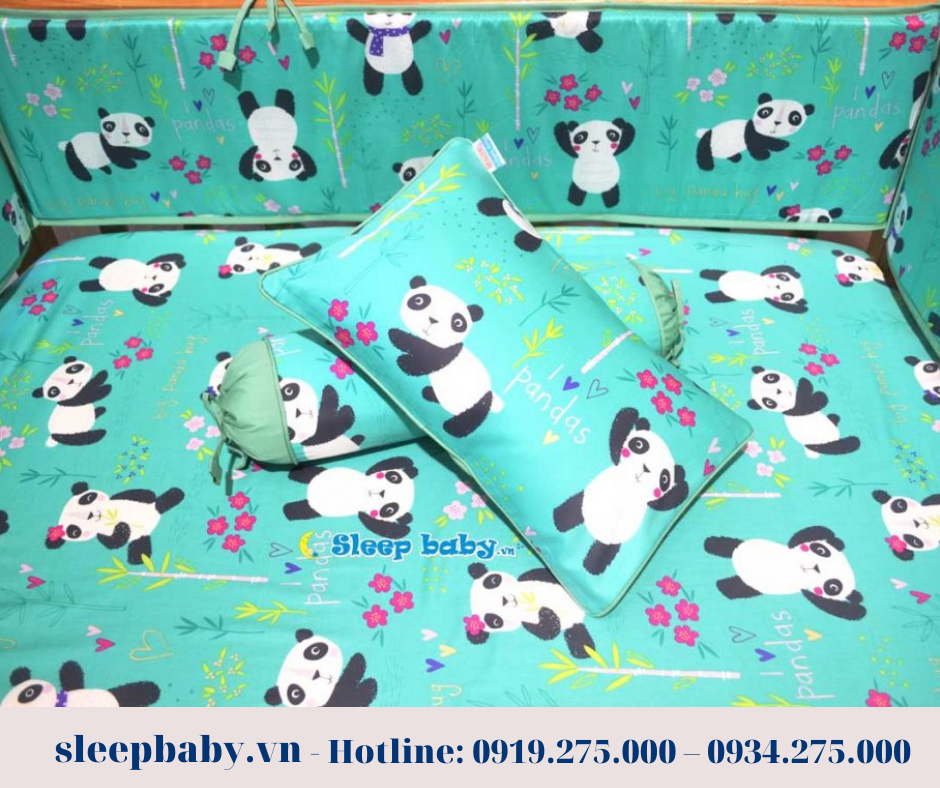Công dụng của bộ quây cũi vải cho bé Cute Panda