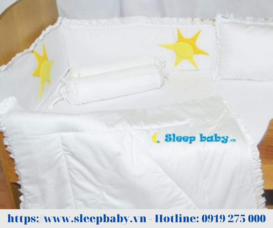 Bộ quây cũi vải tại Sleep Baby