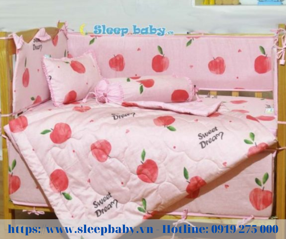 Bộ quây cũi vải tại Sleep Baby