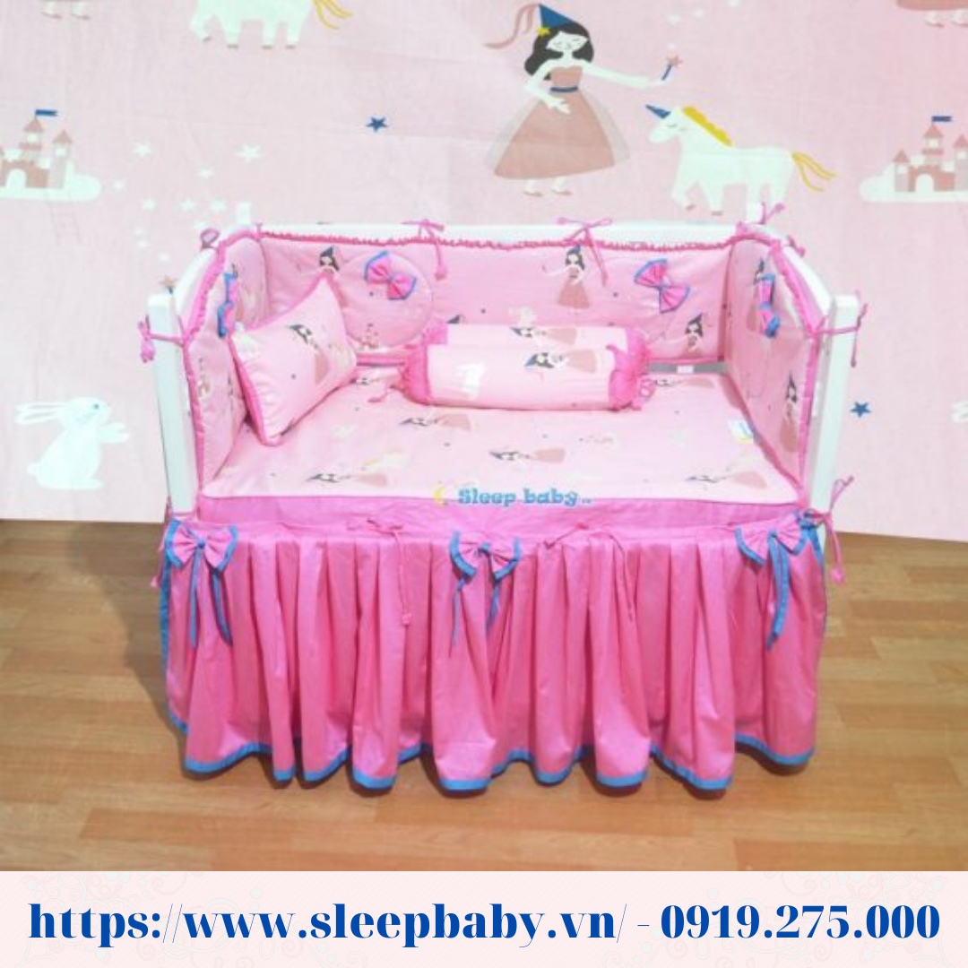 Bộ quây cũi vải tại Sleep Baby