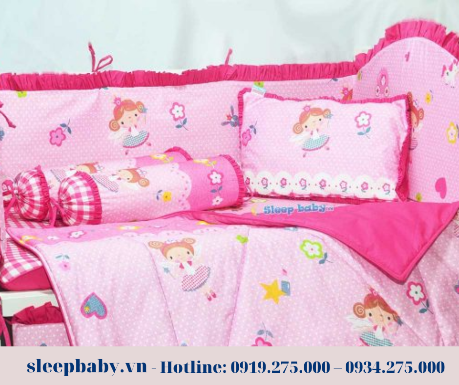 Bộ quây cũi vải tại Sleep Baby