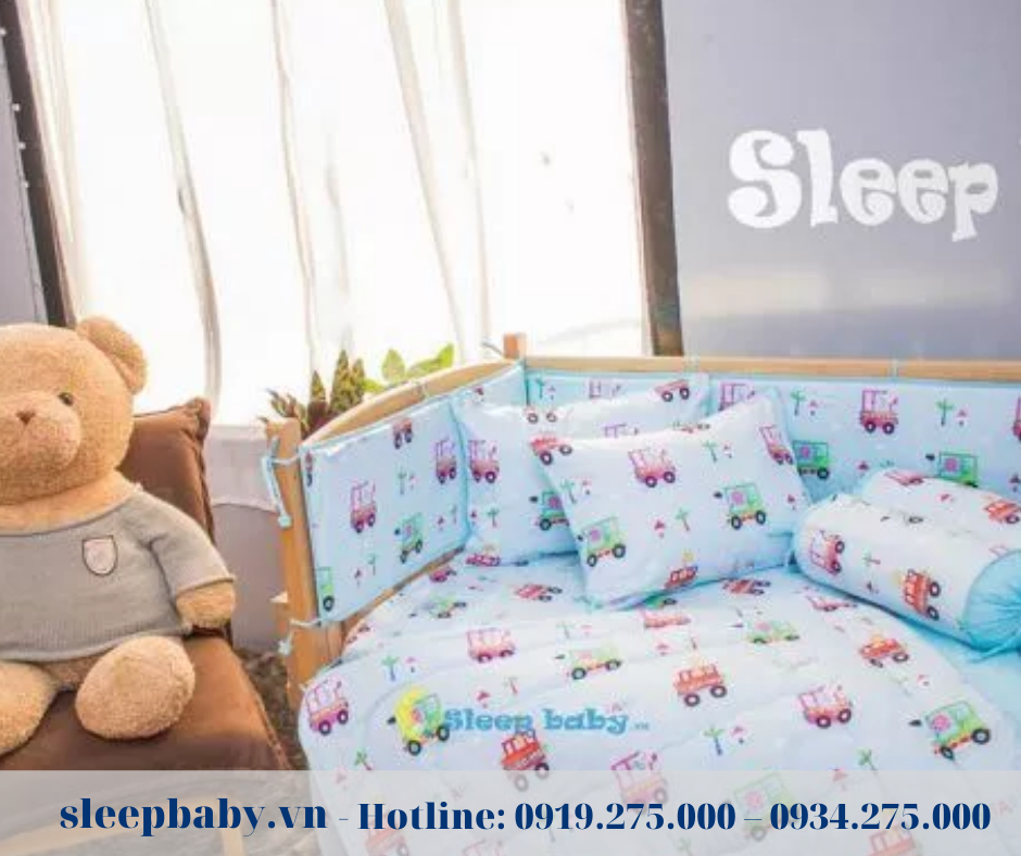 Sleep Baby cung cấp bộ đệm quây cũi cho bé tại TPHCM