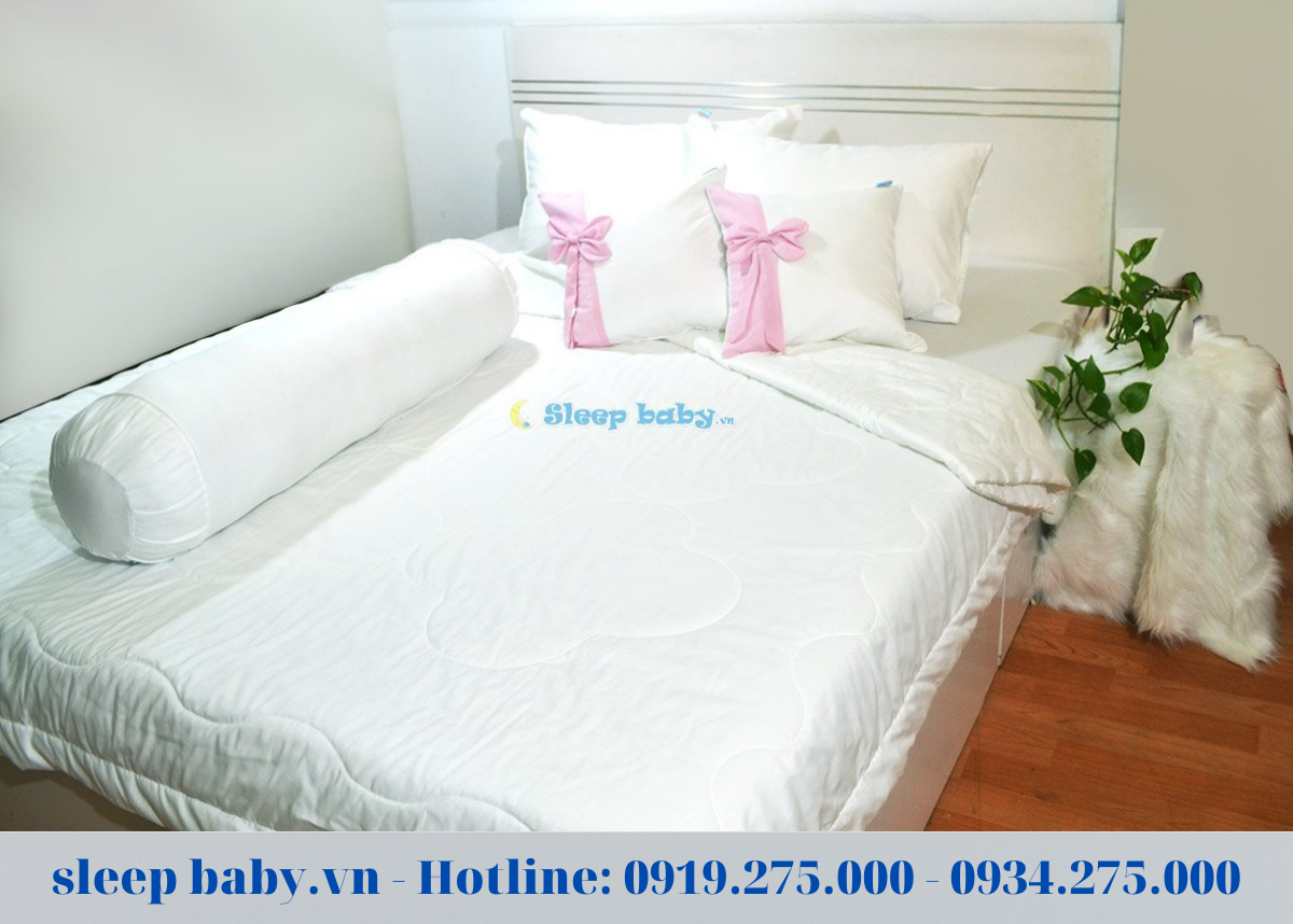 Mua bộ ga gối lụa satin ở Sleep Baby