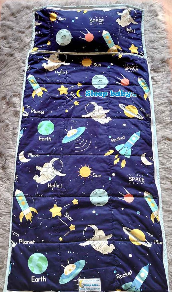 Túi ngủ thu đông cho bé Vũ trụ